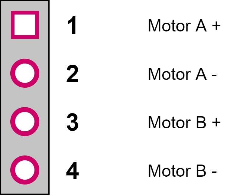 Dual DC Motor connector